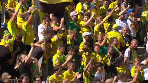 Ignatius Ganago's first goal at Nantes